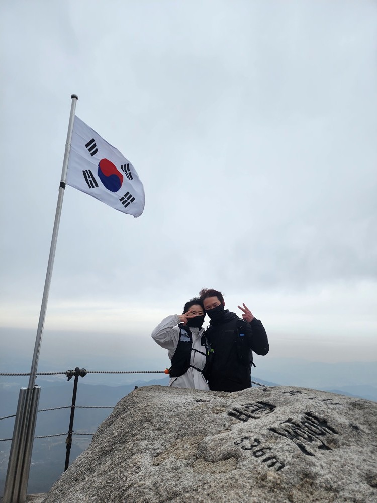 부카니 백운대 다녀왔네요^^