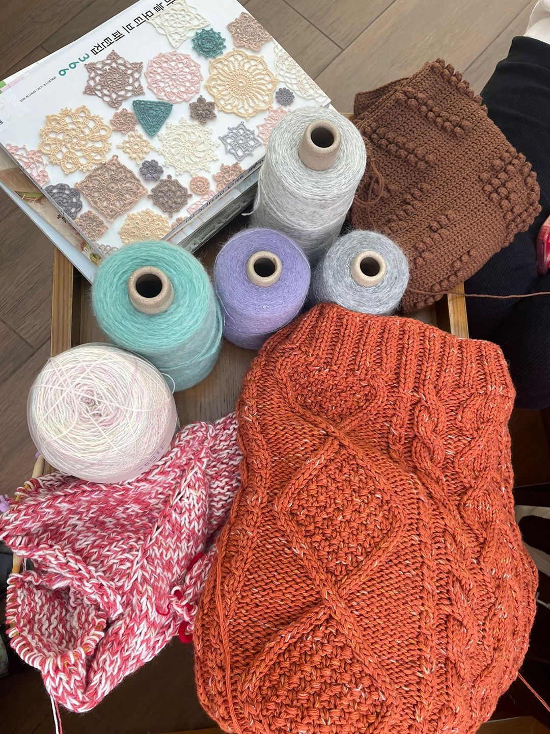 knitting days 🧶 여성 뜨개모임 앨범 사진