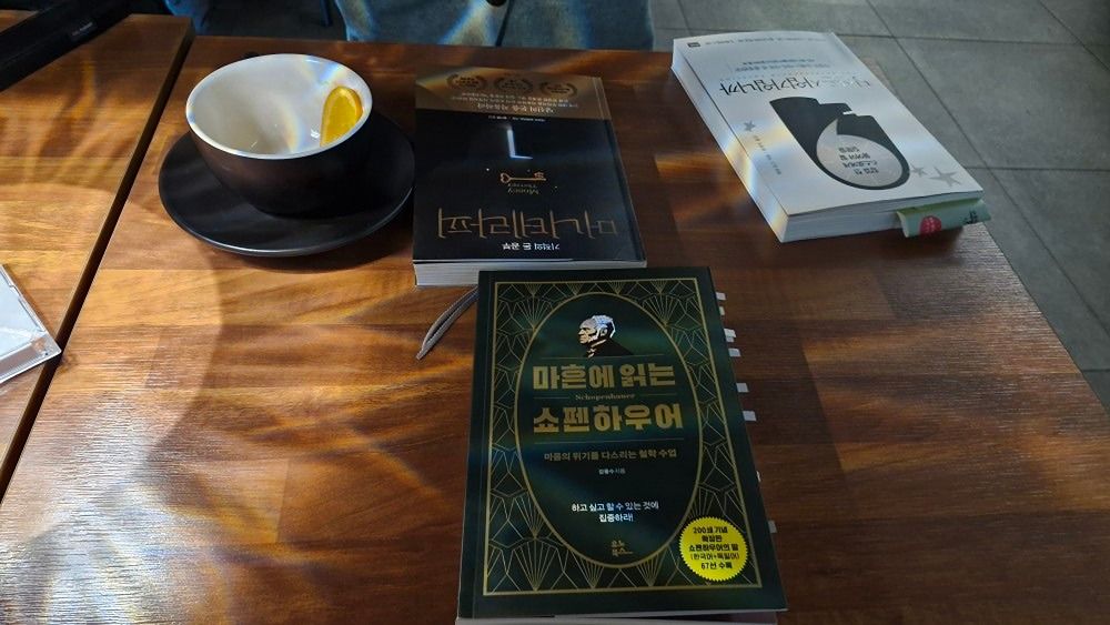 여성독서 앨범 사진
