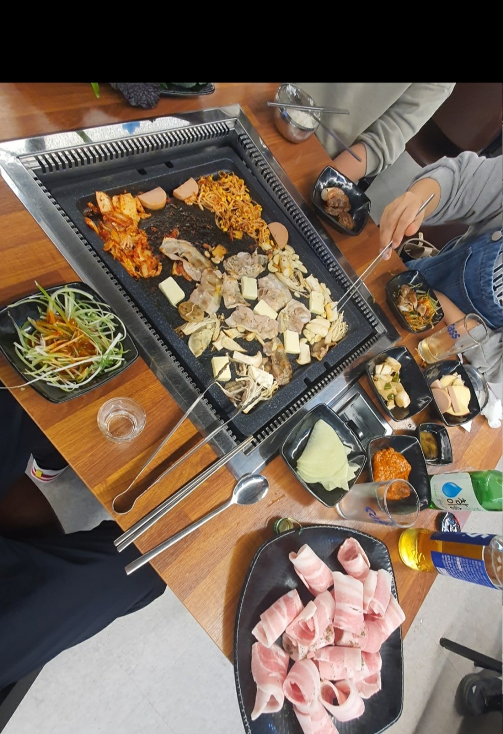 주말 운동후 대패벙~
