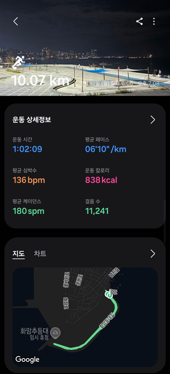 호카님과 같이 한 운동
넘 즐거웠습니다😀
다음에도 시간되시면 같이 운동해요
집까지 태워주셔서 넘 고맙습니다🙆‍♂️🙇‍♂️
조심히 들어가세요!