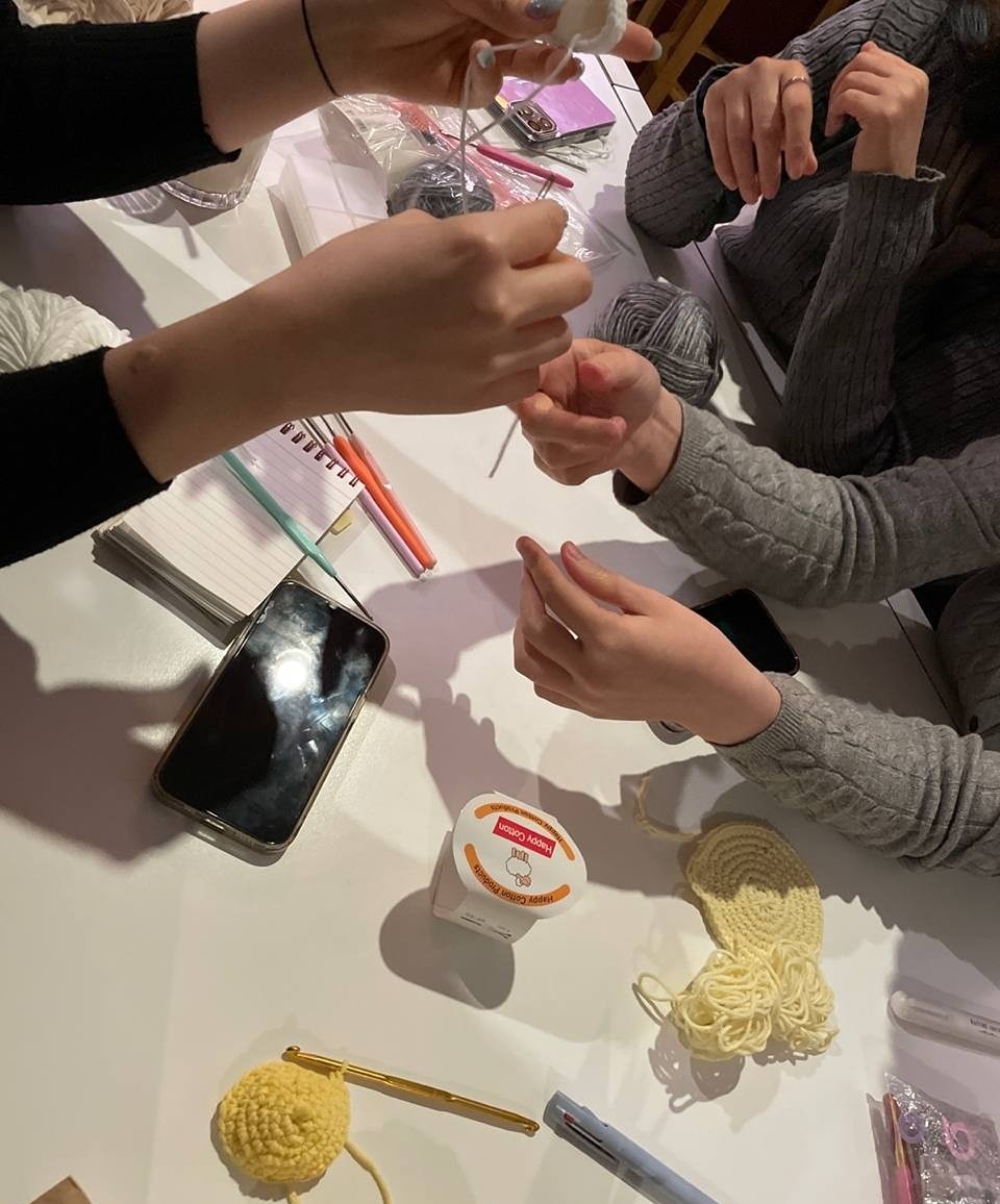뜨개질 키링 만들기🍀🧶🪡