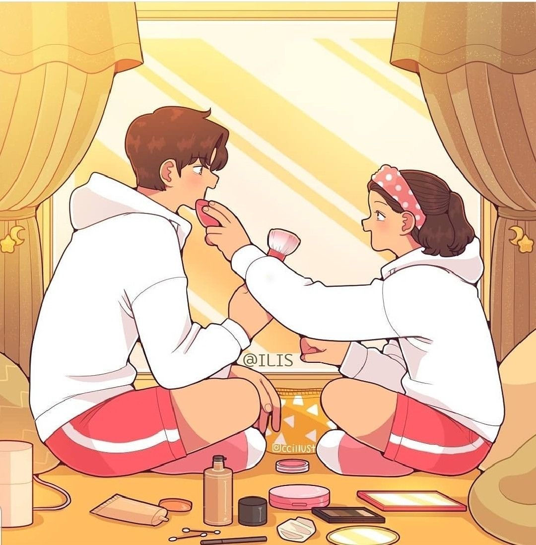  💏 정들린 💜  연애 🌷 