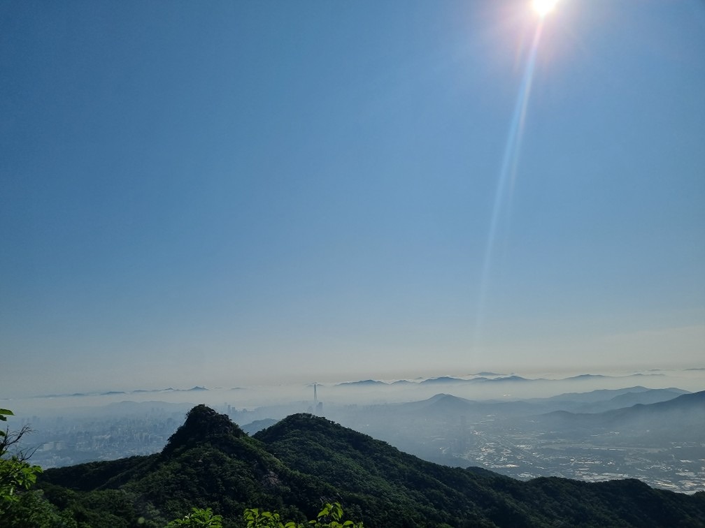 오늘는 운해가 멋졌습니다.^^