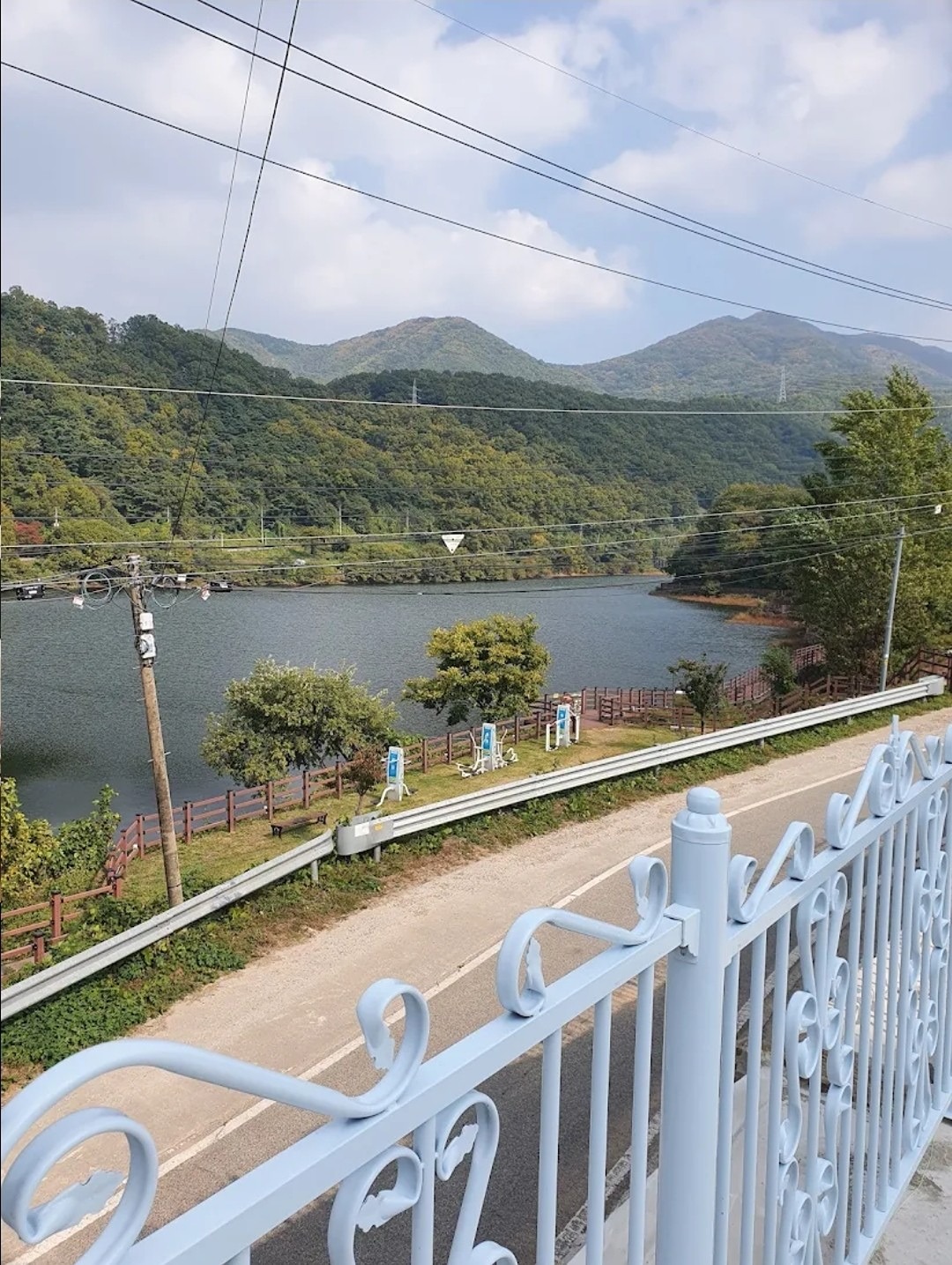 야외 백숙