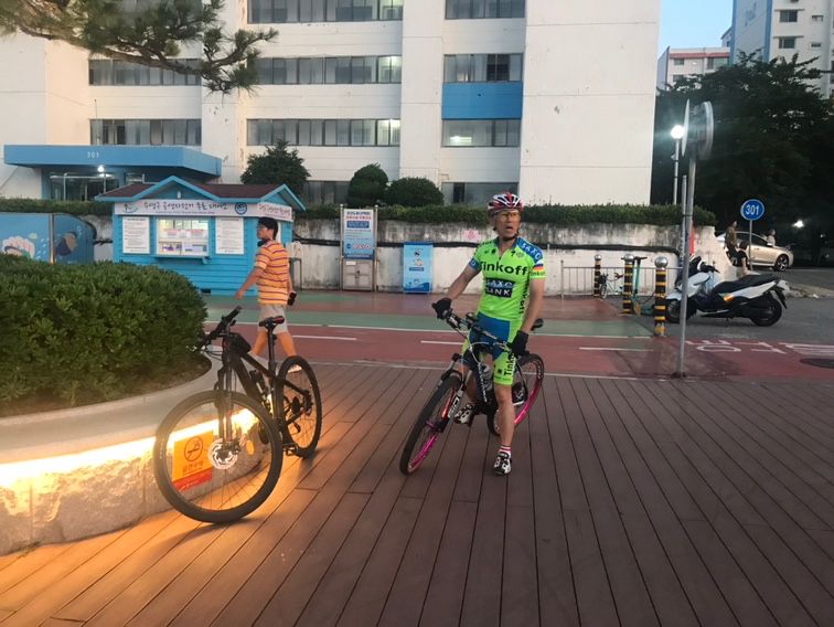 해운대건강야간자전거라이딩 앨범 사진