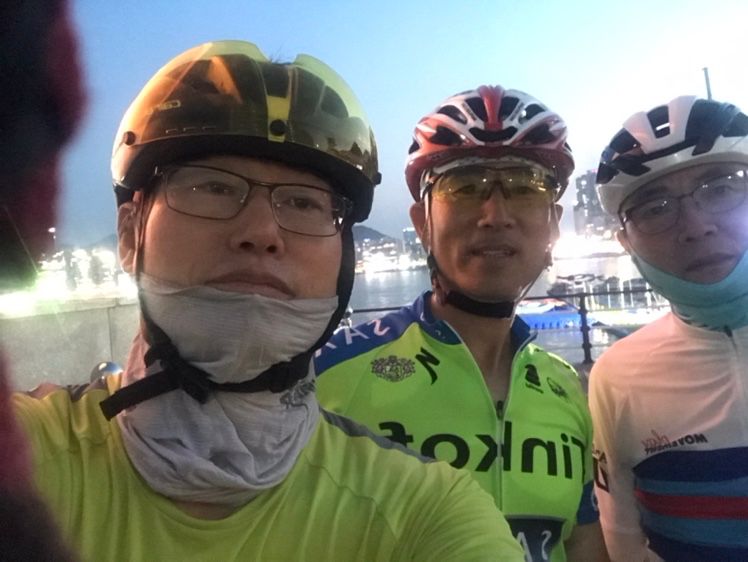 해운대건강야간자전거라이딩 앨범 사진