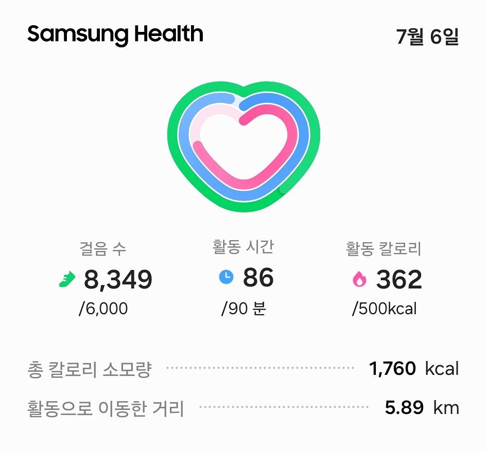 하루 4km 걷기 앨범 사진