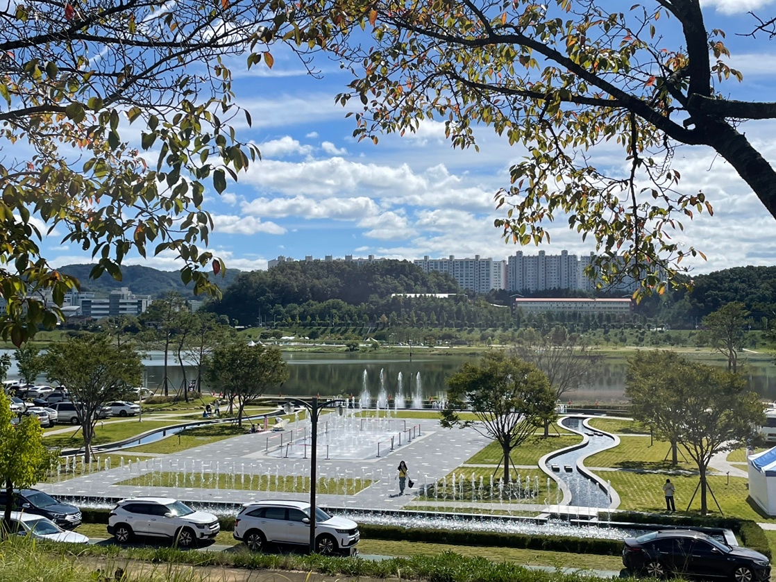 강변산책