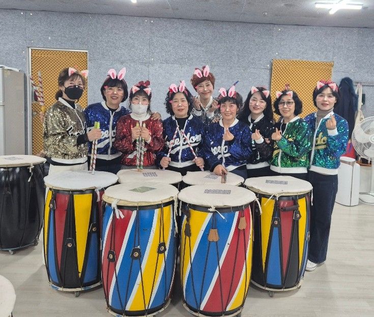 트롯 장구. 댄스난타 앨범 사진