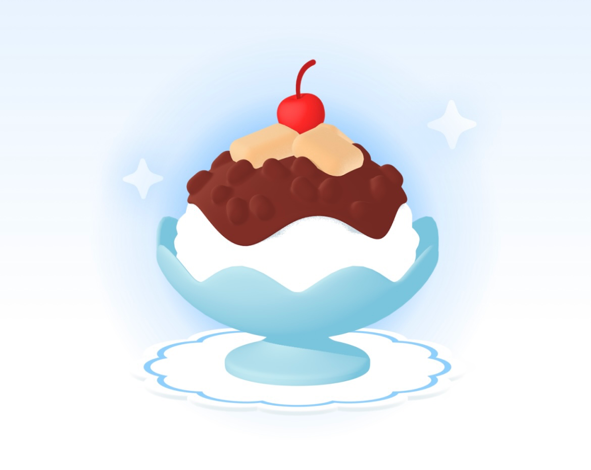 친구가 팥빙수 지원금을 보냈어요! 💌