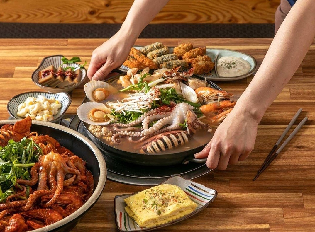 간만에 얼굴보고  저녁한끼