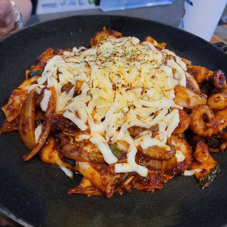 🐷야밤에 치즈쭈꾸미 삼겹살🐷