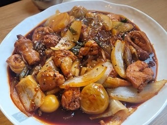 불금에는 찜닭에 노동주♡
