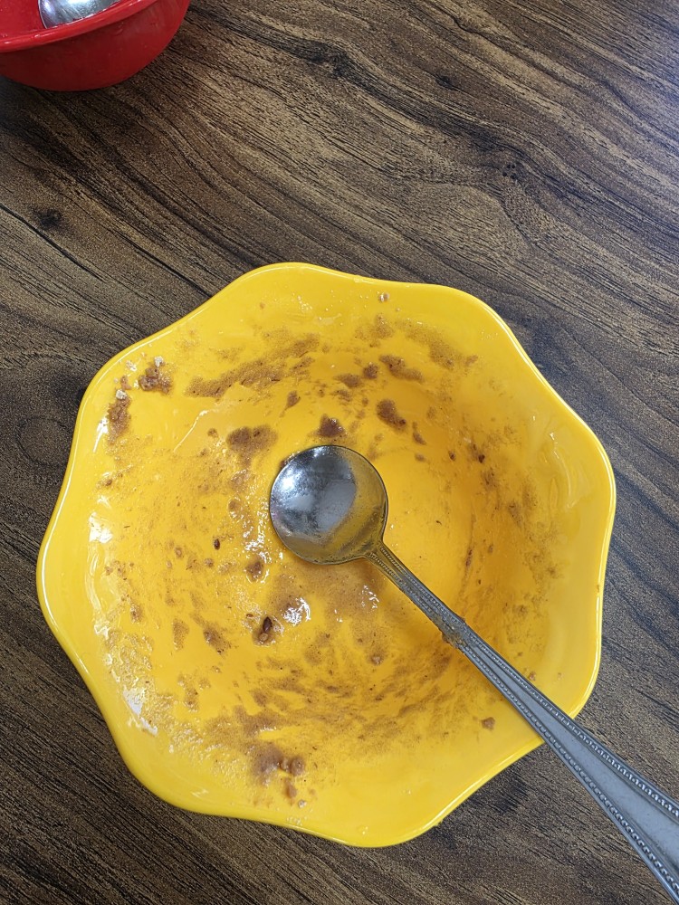 팥빙수 먹