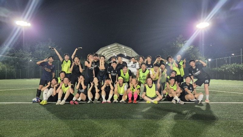 여성축구 힐링FC 앨범 사진