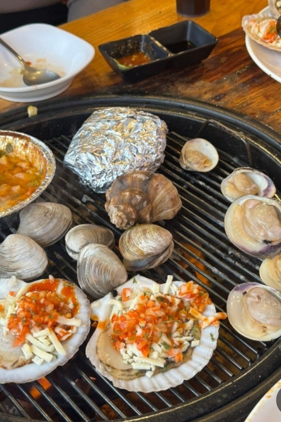 근교 소소한 힐링.조개구이
