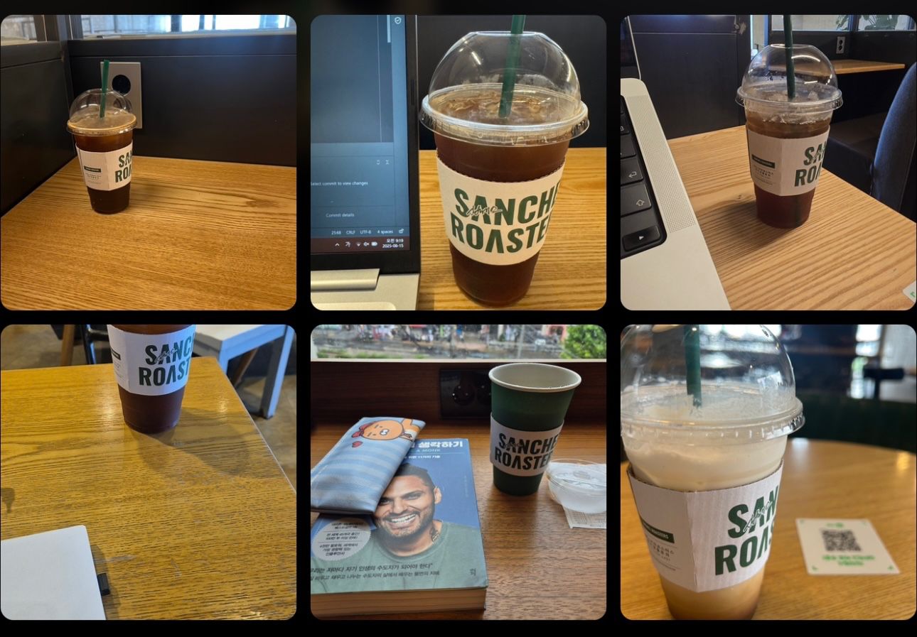 🧑‍💻주말살리기 아침카페 모임☕️ 앨범 사진