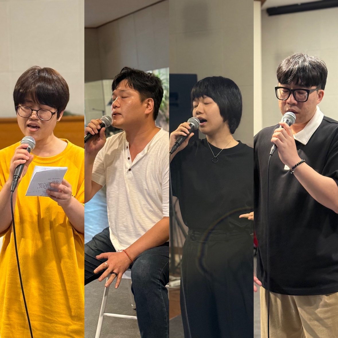 📢 전국으로 뻗어나가는 모두의 보스!
🎼인천&부천 건클 3회차 소식🎤

인천&부천 시크릿 🤍
이번 회차는 스파르타식👊🏼 스터디로 진행하면서 
조금은 deep~한 얘기가 많이 오갔답니다~

노래를 잘하고 싶은 마음에 모인 우리 스터디원들!
스터디를 진행하며 모르는 것도 배우고 
연습도 열심히 하지만, 
잘 되는 날이 있으면 잘 되지 않는 날도 있다 생각합니다 :)

그럴 때일수록 더 부담 갖지 말고, 
생각이 많아지면 잠시 마음을 내려놓고 부르는 것도 
연습 방법의 일환이랍니다~ ☺️

지금처럼 천천히, 
그리고 확실하게! 늘어가는 우리 시크릿 스터디원이 
되길 바랄게요! ❤️

녹음과 촬영까지 모두 화이팅입니다!!! 🥰❤️‍🔥