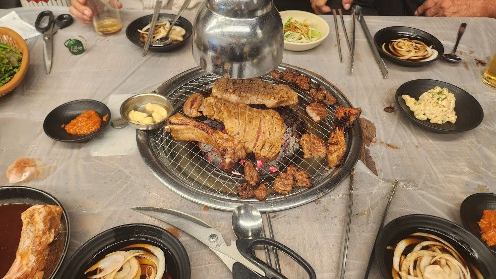 60대,70대 중년 사랑방 앨범 사진