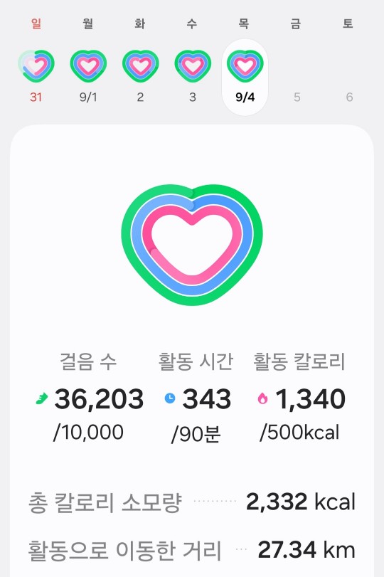 오늘 일정참여로 운동잘하고 왔습니다.