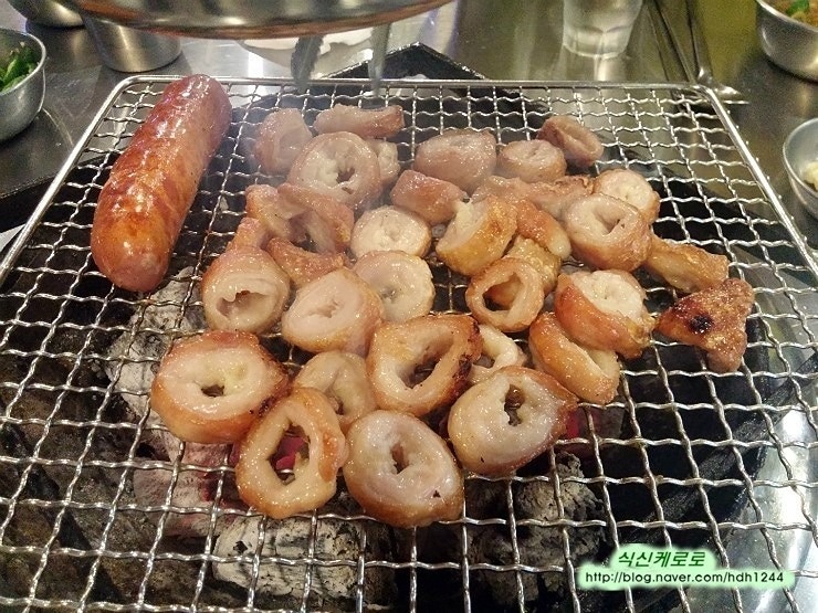 리엔형님과의 약속의 고기굽기 훈련