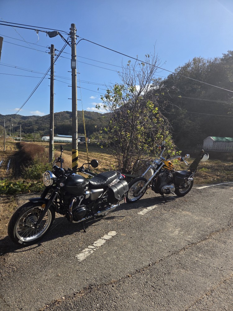 날씨가 너무 좋았습니다.