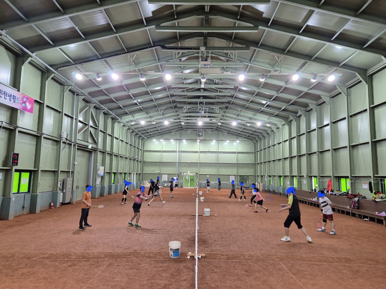 안양시 평촌배드민턴장을 소개합니다.