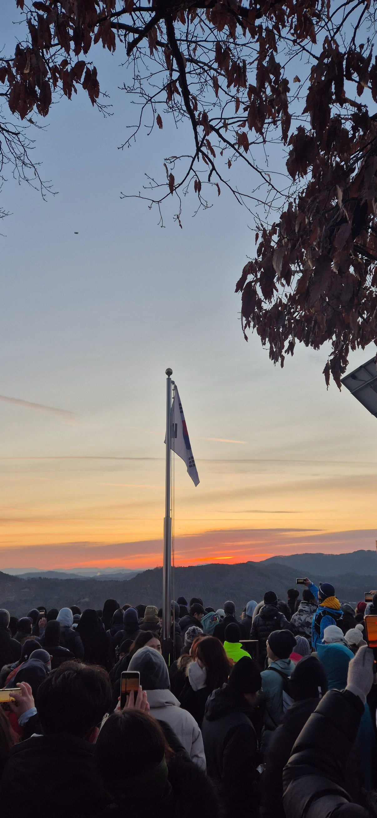 비학산 일출봉입니다 ㅋ