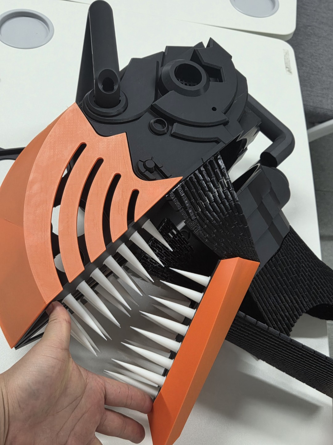 덴지머리 실제크기