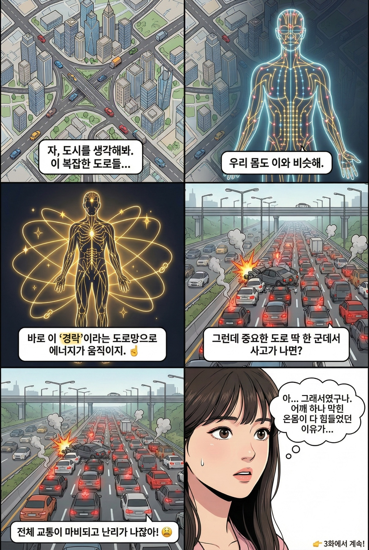 2화. 경락은 몸의 도로망이다
