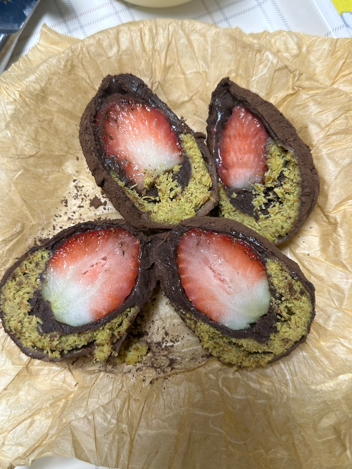 한정선 생딸기 두바이 찹쌀떡👍