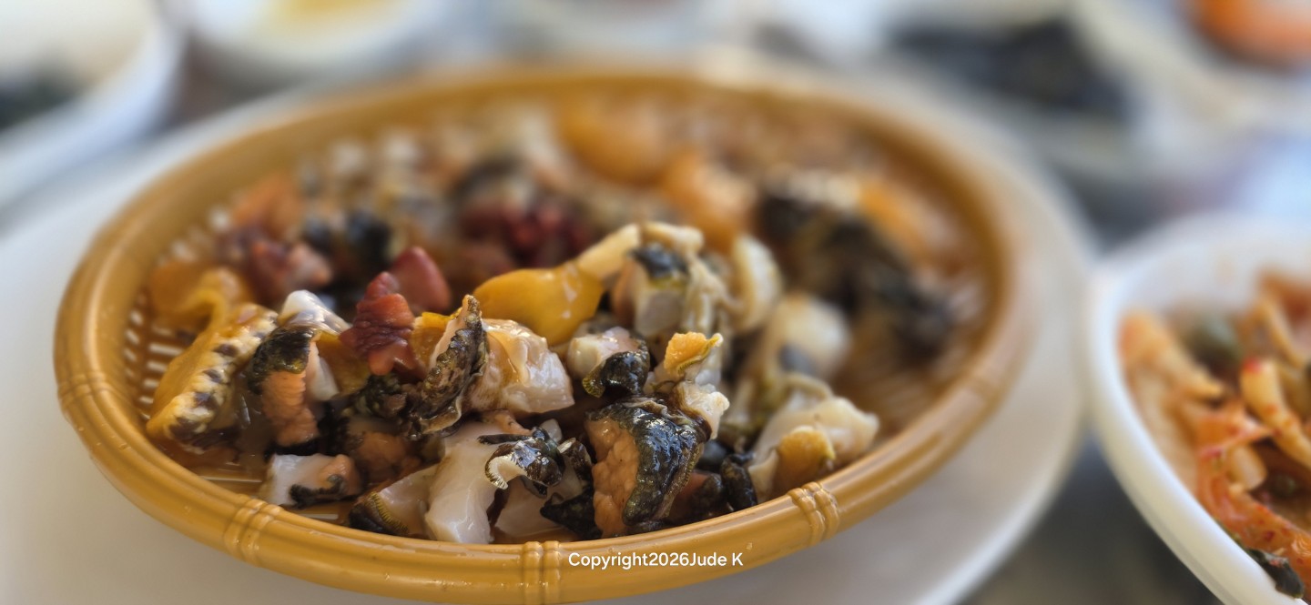 간판없는 해안길 현지 횟집