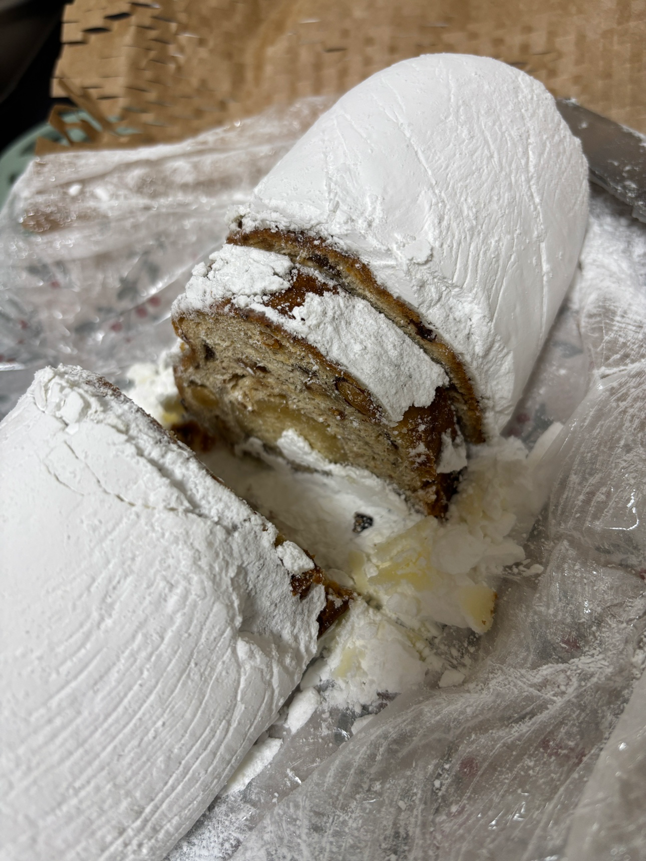 크리스마스에 먹은 슈톨렌!