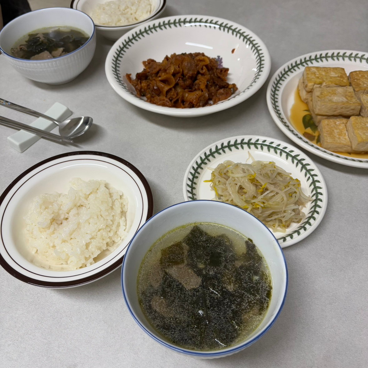 01.22 #현실밥상 #생일상