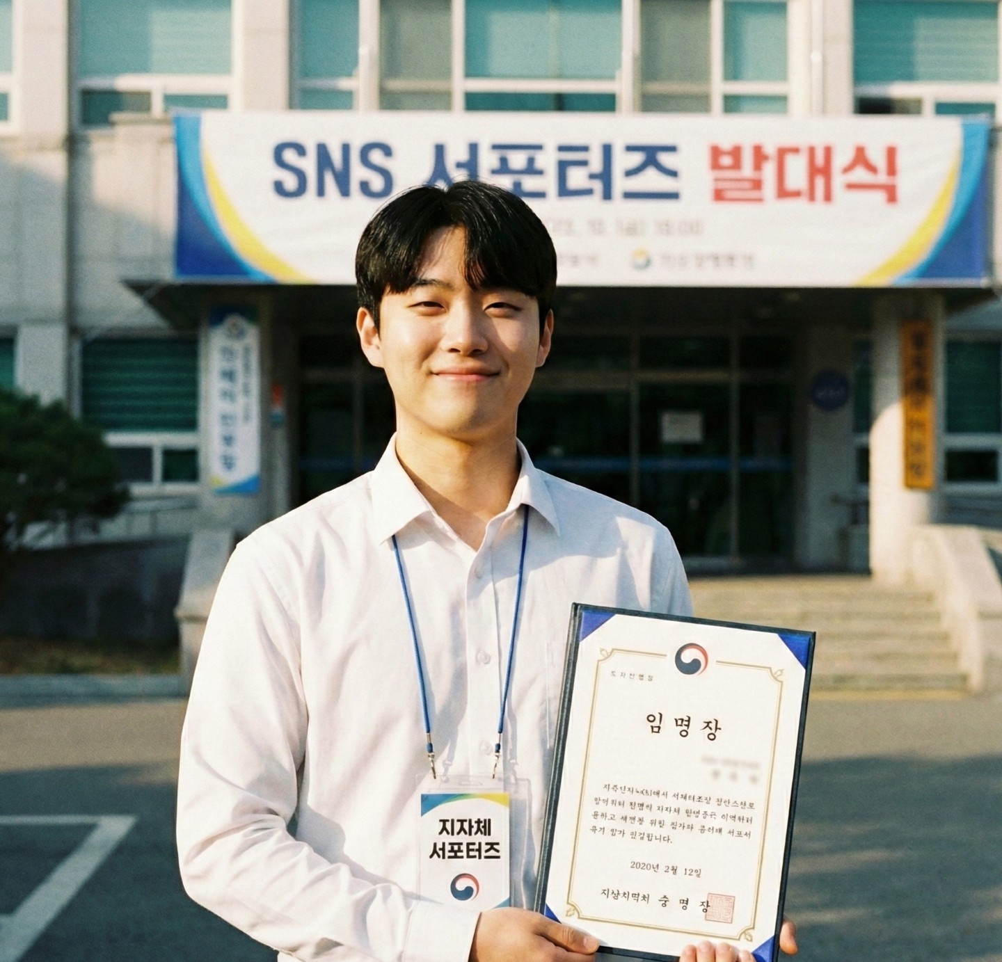 지자체 SNS 서포터즈 발대식 다녀왔어요