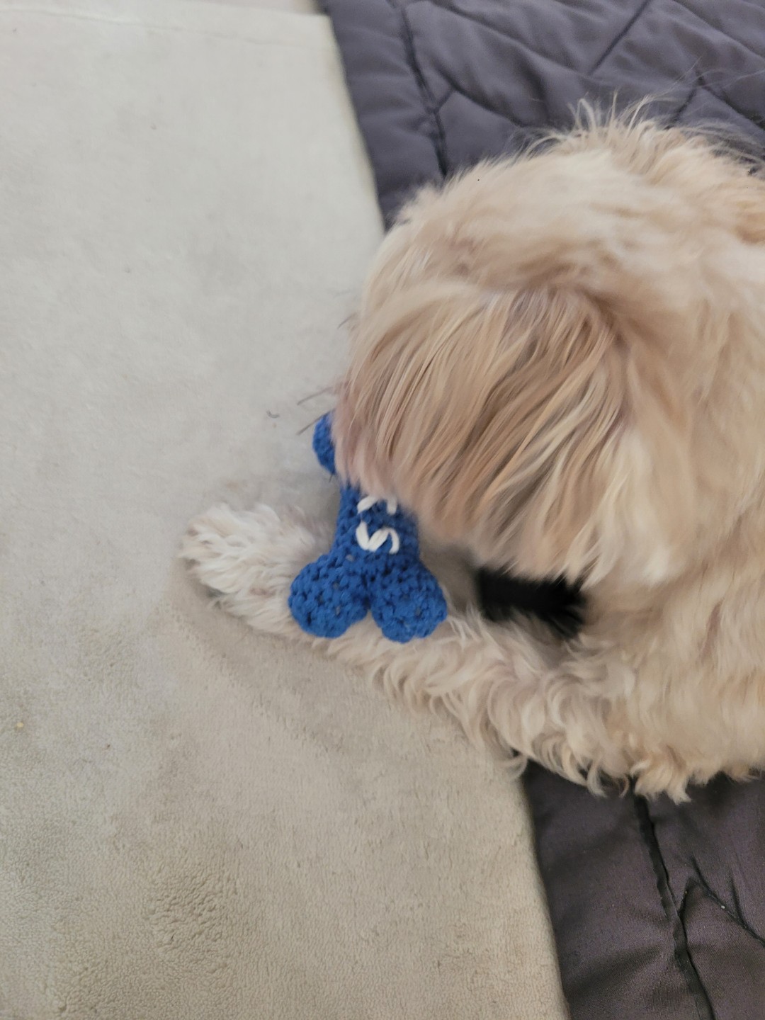 마크라메,코바늘)강아지 장난감 만들기