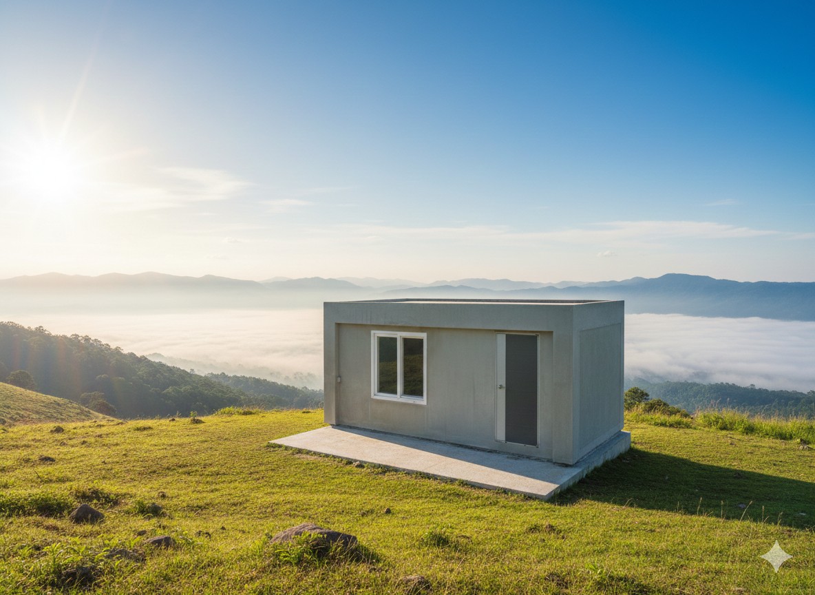 실용성과  견고한 농막  체류형  쉼터  제작
