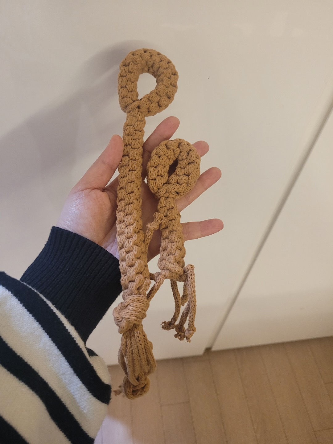 마크라메,코바늘)강아지 장난감 만들기