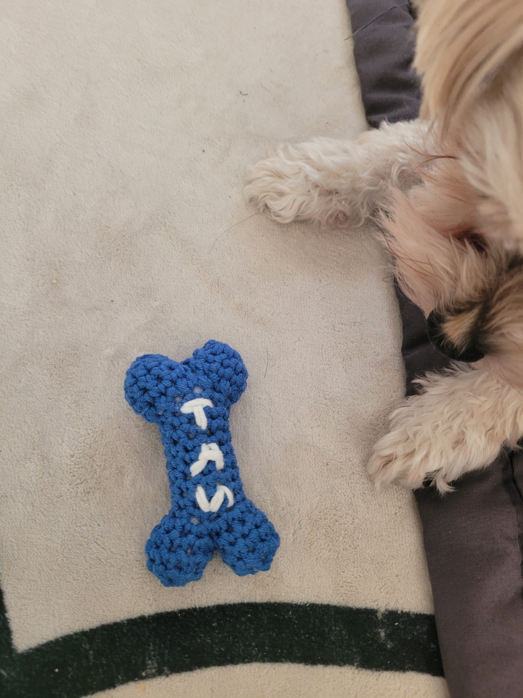 마크라메,코바늘)강아지 장난감 만들기