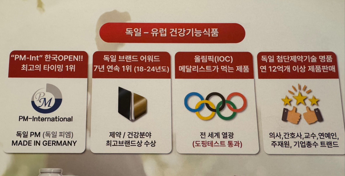 독일pm주스 바로알기