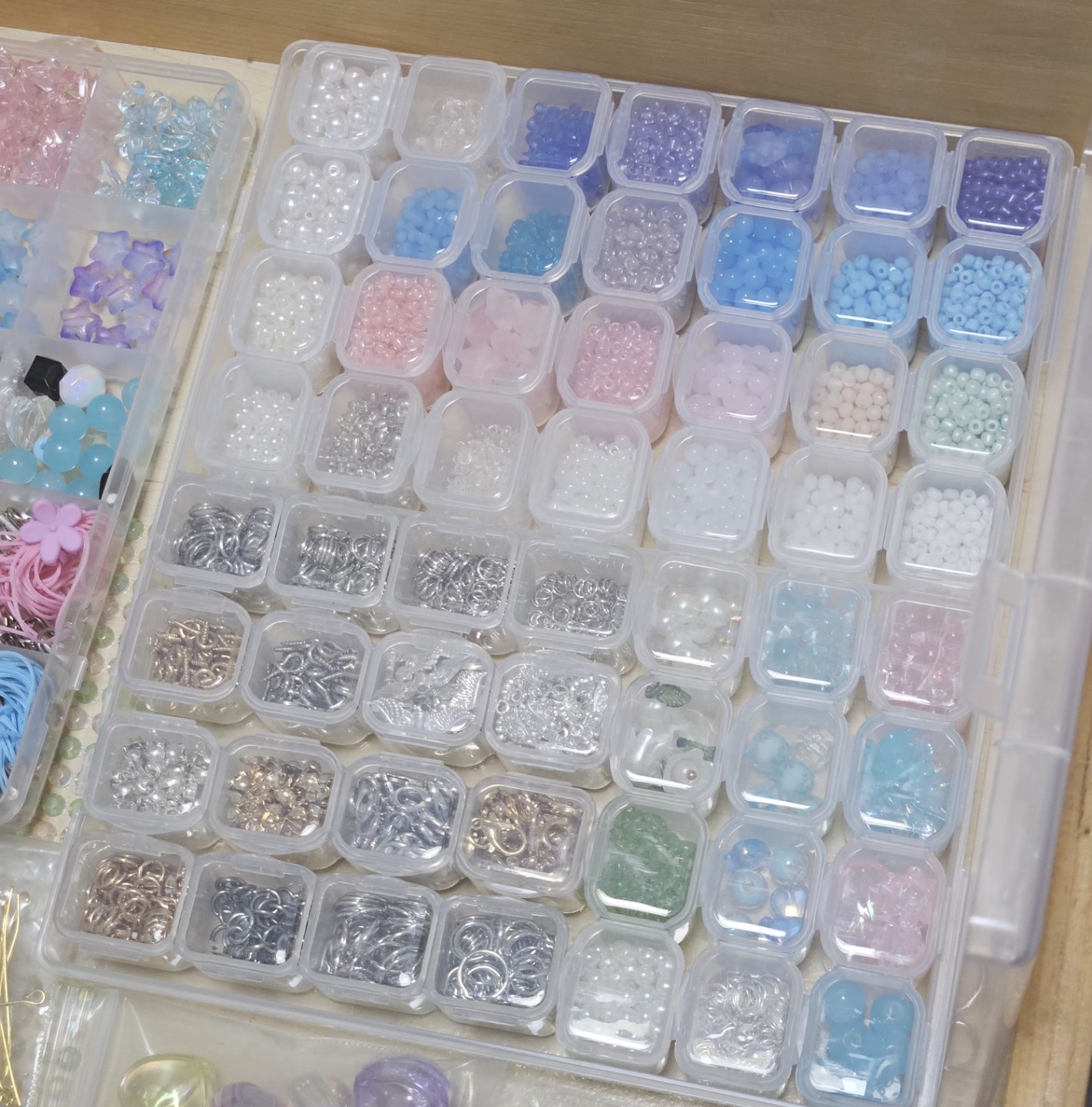 비즈키링 재료 처분해요