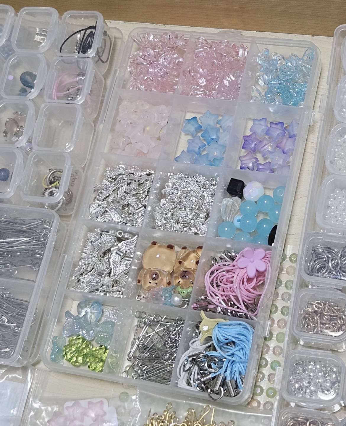 비즈키링 재료 처분해요