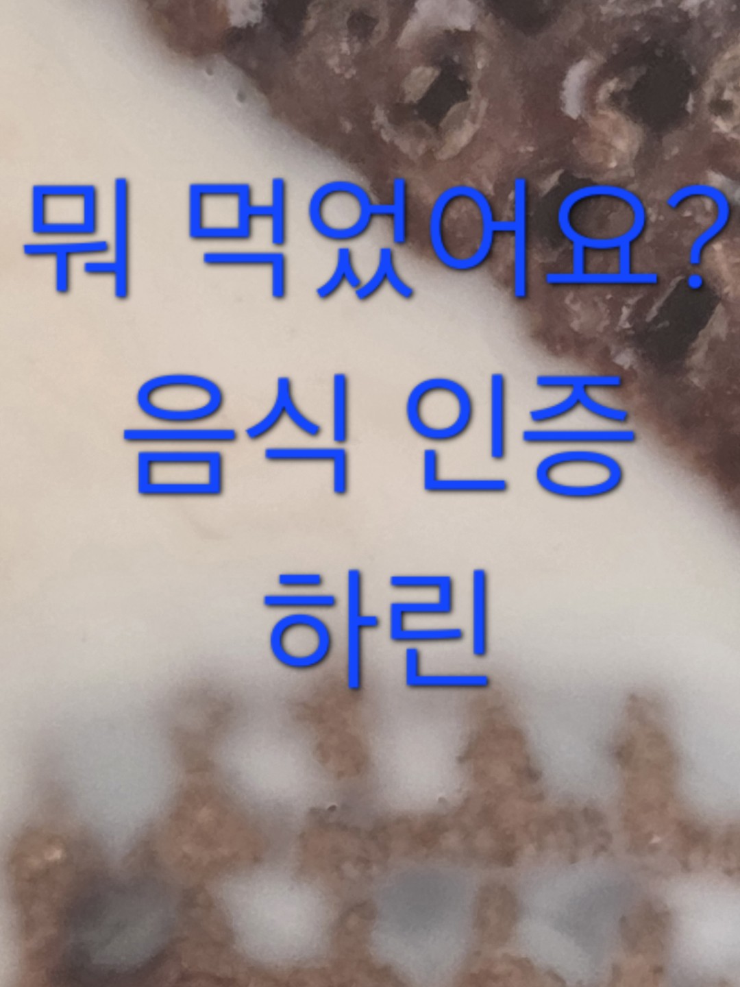 2/2 오늘의 식단과 디저트