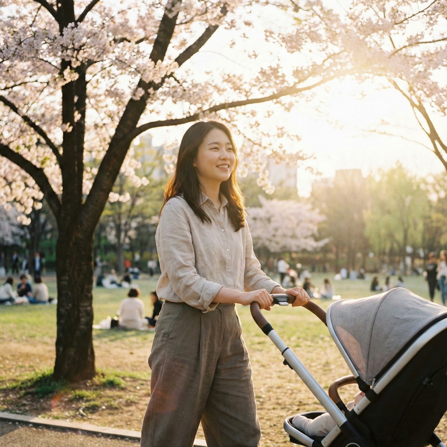 하루 15분 산책이 숙면과도 연결된대요