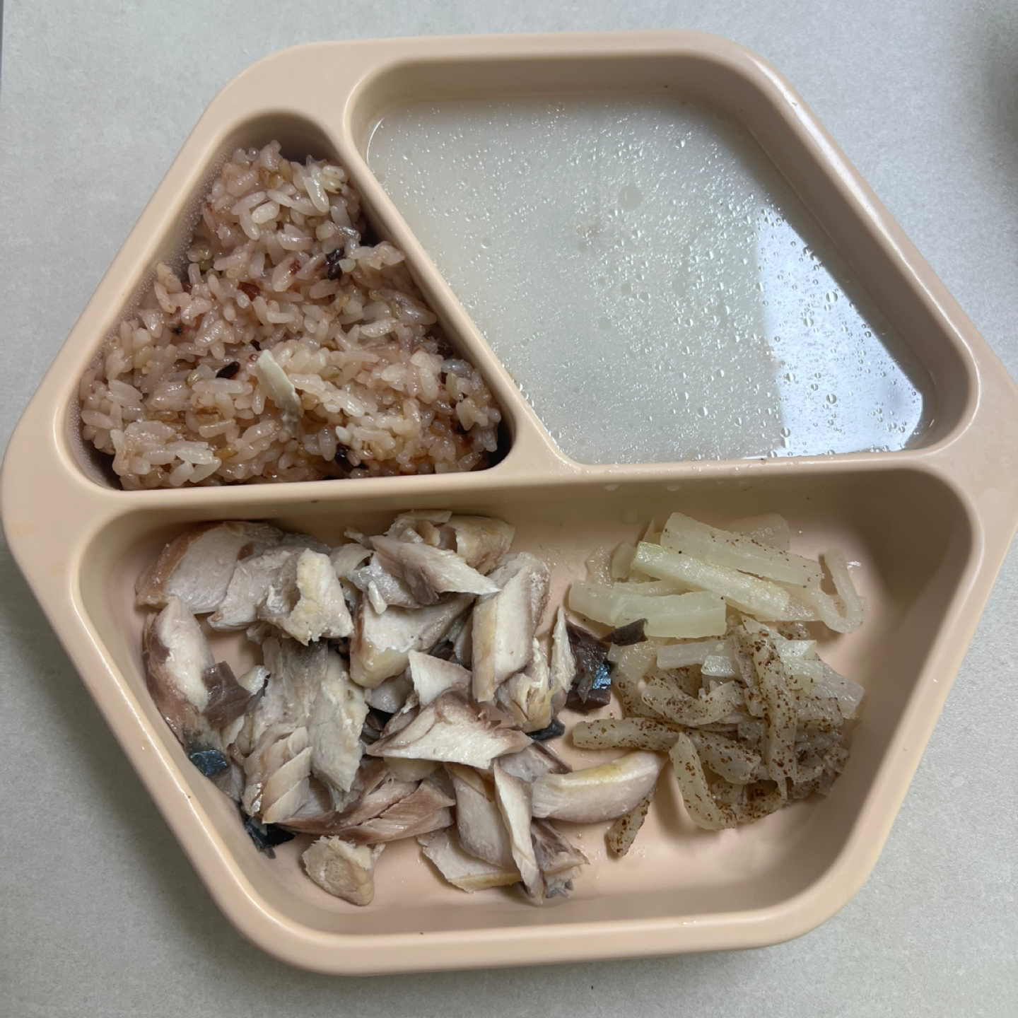 15개월 2월 6일 점심 유아식 (무나물 레시피)