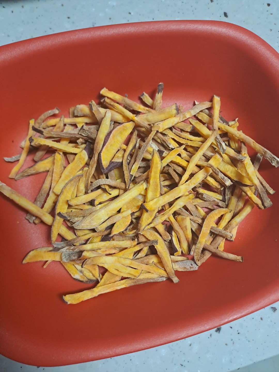 고구마 스틱 만들기