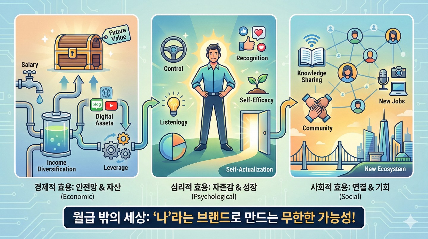 (1) 퇴근하고 왜 사서 고생하며 글을 쓸까요? (월급 그 이상의 의미)