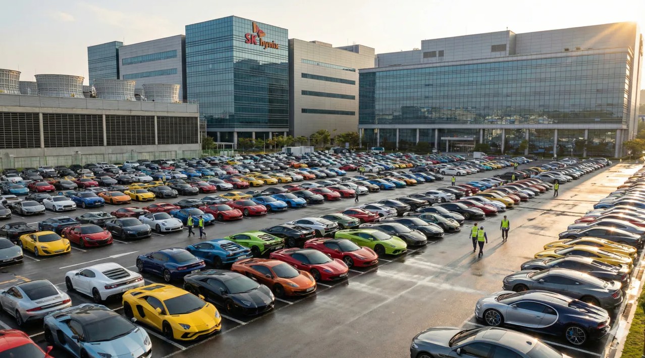 2030년 하이닉스 주차장에서...