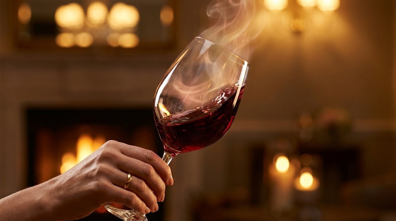 와인잔을 돌리는 이유